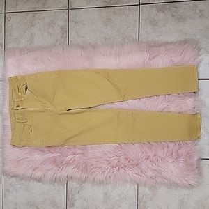 Yellow Super High Rise Jeggings